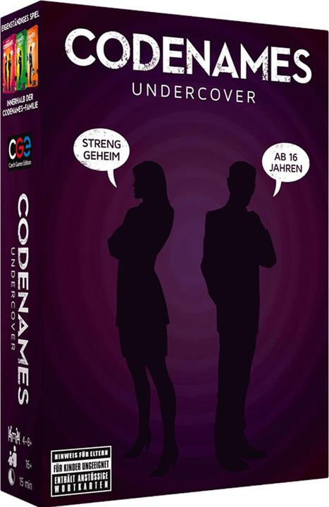 Image du produit Asmodée Codenames Undercover (Allemand)