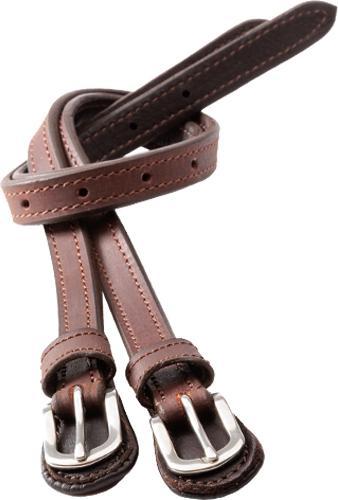 Actual product image Kavalkade Padded spur straps for horse - oiled leather