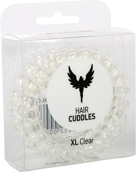 Immagine prodotto HH Simonsen Coccole per capelli XL Trasparente 2 pezzi. (Elastico per capelli)