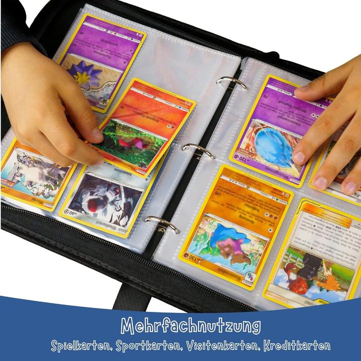 Produktbild Cbx Pokemon Sammelalbum, Sammelordner, Aufbewahrungstasche für 400 Karten