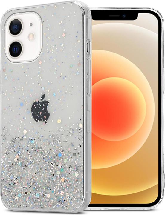 Transparent avec paillettes
