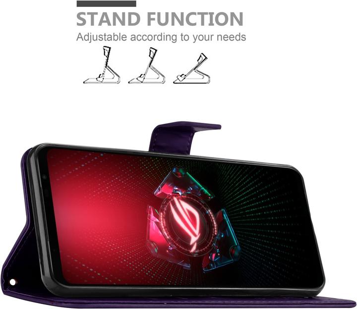 Immagine prodotto Cadorabo Custodia Flower Book (Asus ROG Phone 5)