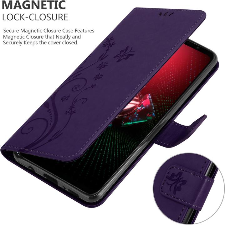 Immagine prodotto Cadorabo Custodia Flower Book (Asus ROG Phone 5)