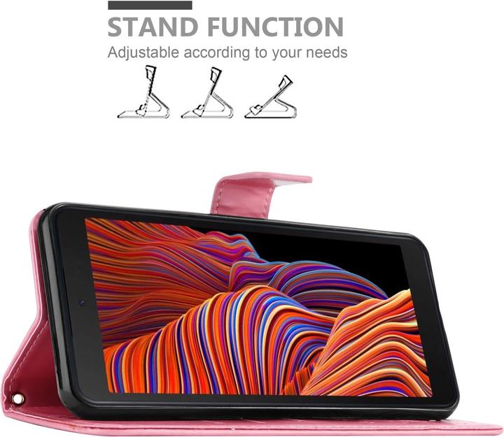 Image du produit Cadorabo Housse Flower Book (Samsung Galaxy Xcover 5)