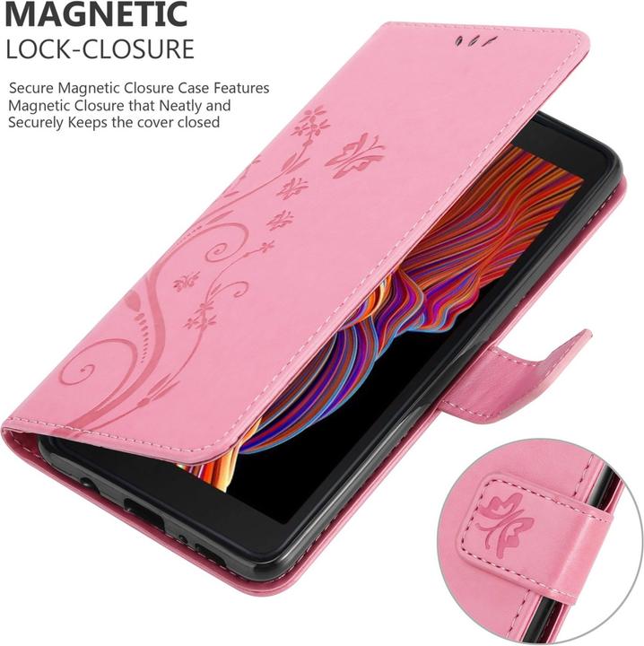 Image du produit Cadorabo Housse Flower Book (Samsung Galaxy Xcover 5)