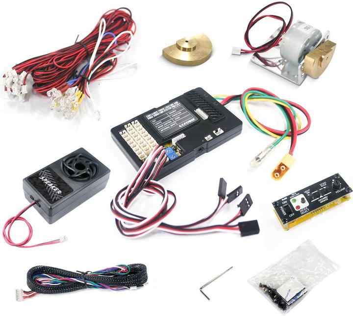 G.T. Power Multifunktionsmodul Euro Truck Pro mit ESC, Licht & Sound