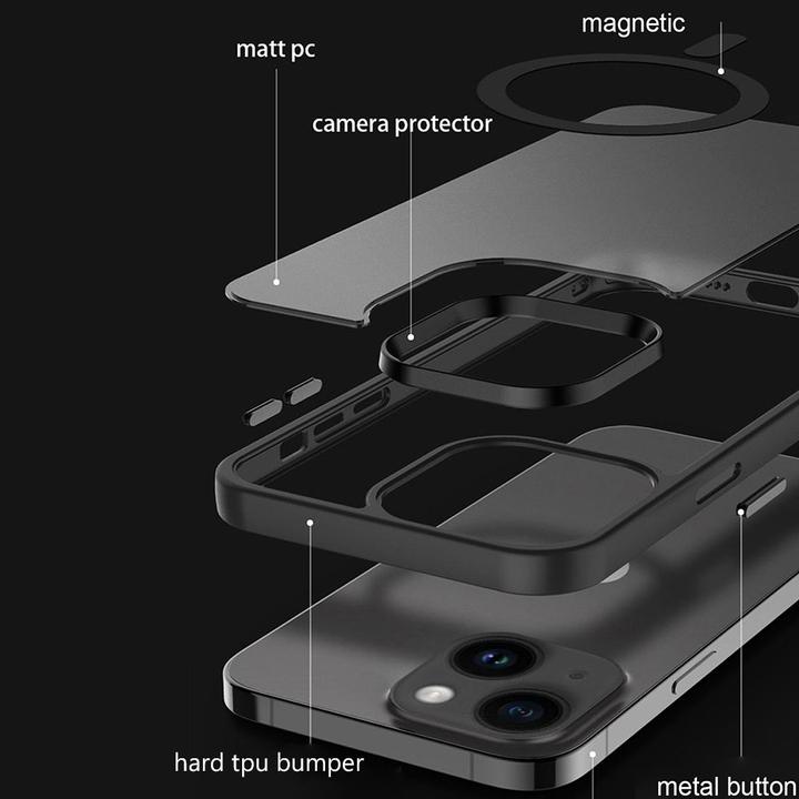 Produktbild Cadorabo Hülle für Apple iPhone 14 kompatibel mit MagSafe (Apple iPhone 14)