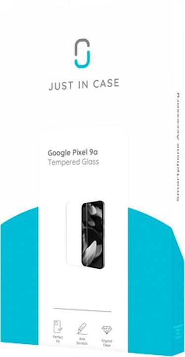 Produktbild Just in Case Gehärtetes Glas Clear Displayschutzfolie Google Pixel 9a (1 Stück, Google Pixel 9a)