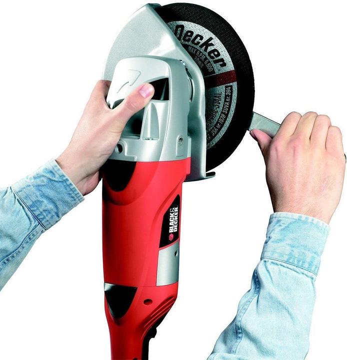 Produktbild Black & Decker ZweihandWinkelschleifer 2000W (230 mm)