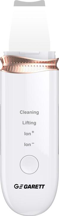 Garett Ultrasonic Cavitation Peeling Facial Beauty Sonic Scrub White