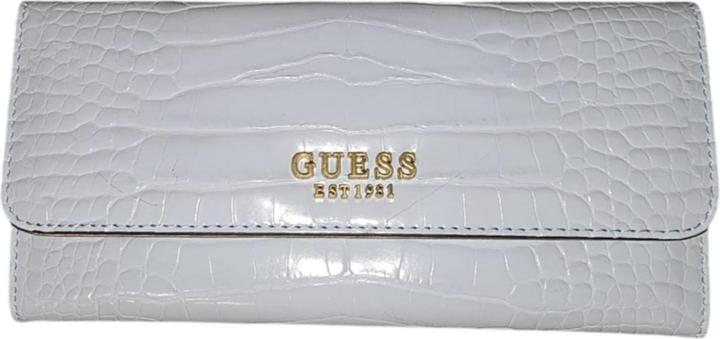 Actual product image Guess Laurel, Textile Wallet, SLG Large Zip, SWCA8500500POD, Pale Cloud, F