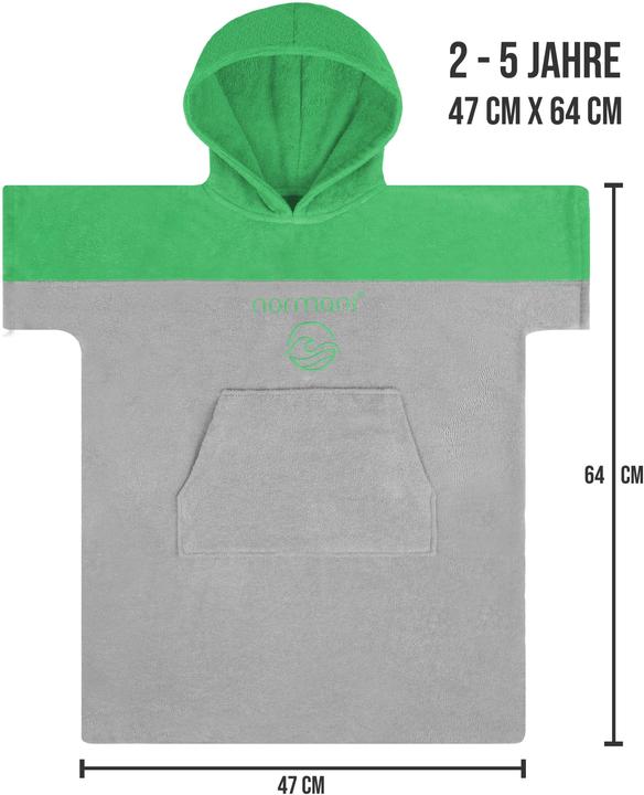 Actual product image Normani Kinder Badeponcho 2-5 Jahre Puwai (2, 3, 4, 5)