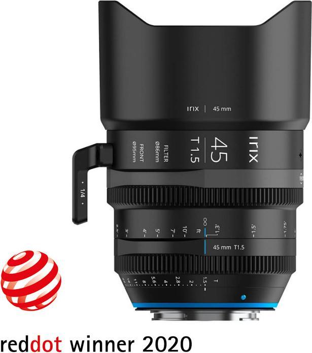 Image du produit Irix Focale fixe 45 mm T1.5 Cine (métrique) (Micro Four Thirds, Micro Four Thirds, Plein format, APS-C / DX)