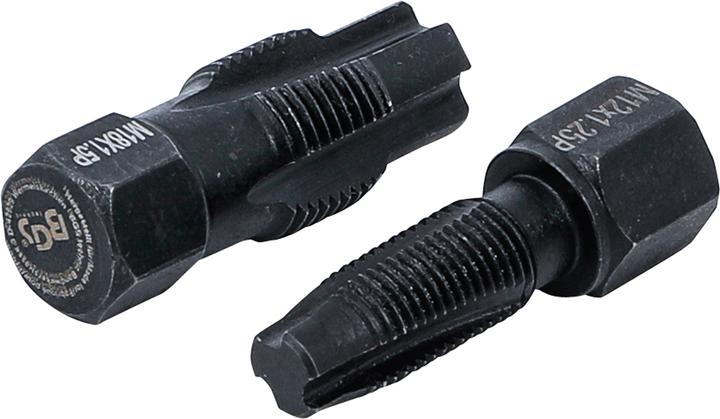 Image du produit BGS Outil de réparation pour filet de sonde lambda M18 x 1,5 mm M12 x 1,25 mm 2 pièces