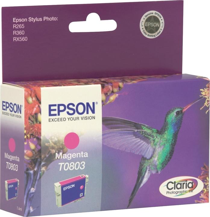 Actual product image Epson T0803 Claria Photographic (M)