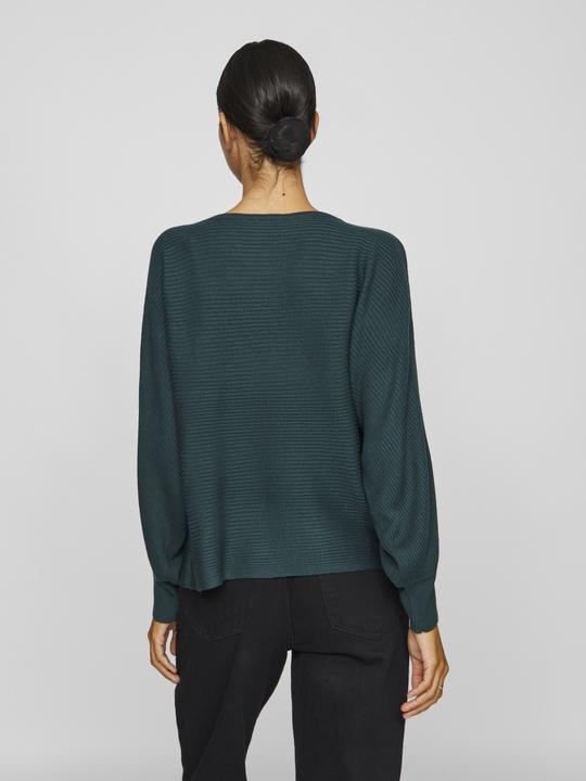 Actual product image Vila U-boat neck knitted jumper (M)