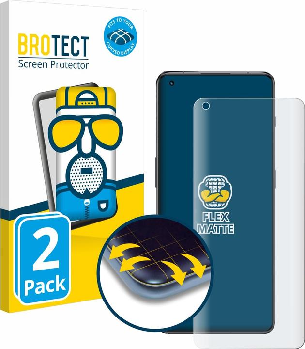 Actual product image BROTECT Full-Cover Protector Matte (2 Piece, OnePlus 11)