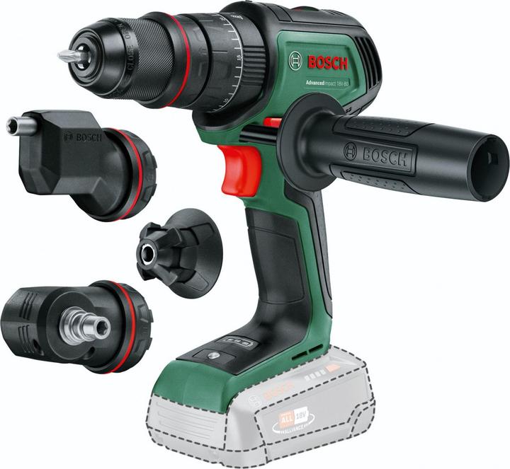Bosch Home & Garden AdvancedImpact 18V-80 (Oplaadbare batterij)