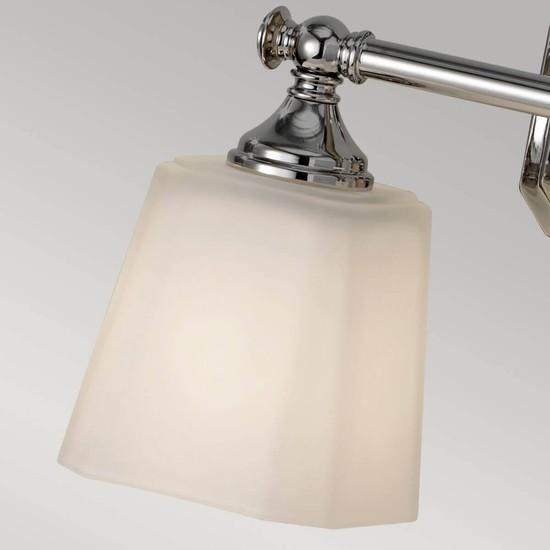 Actual product image Elstead Lighting Concord LED wall light G9 2-gang polished chrome IP44 (640 lm, G9)