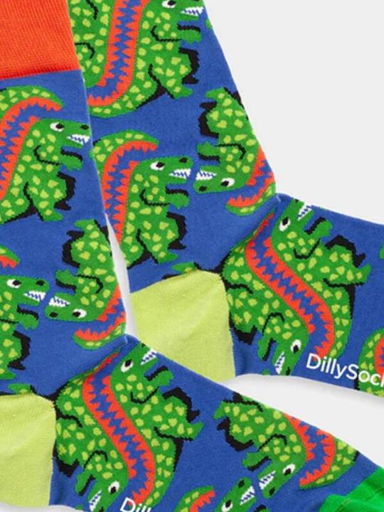 Actual product image DillySocks Ur Ex the T Rex (Single pack, 36 - 40)