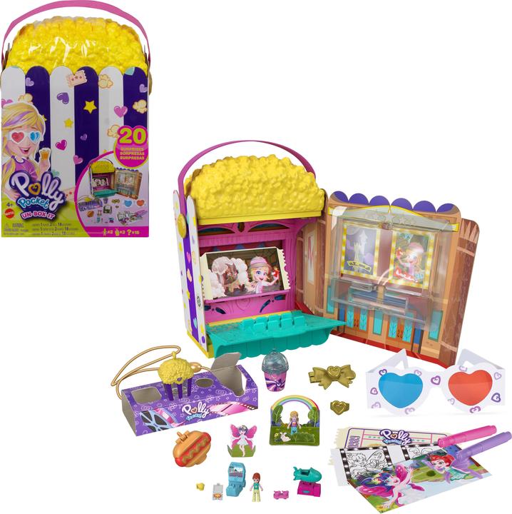 Produktbild Polly Pocket Popcorn-Box Spielset