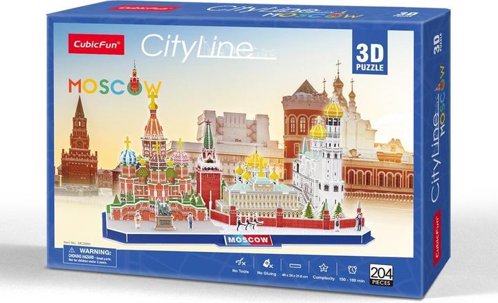Actual product image Cubicfun CUBIC FUN Moskva (204 pieces)