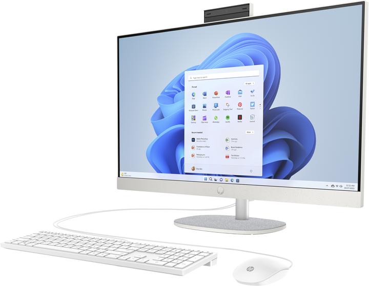 Productafbeelding HP 27-cr0007ng R5 16 O WH W11H (AMD Ryzen 5 7520U, 16 GB, 512 GB)