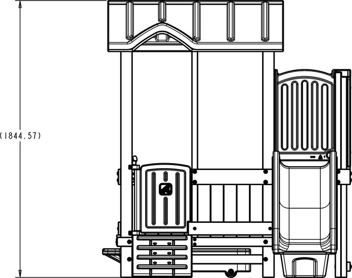 Image du produit Step2 Woodland Adventure Playhouse & Slide