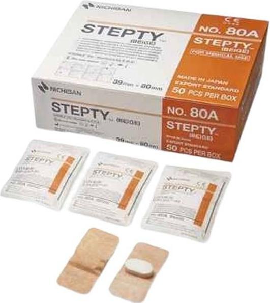 Produktbild Stepty No80A EU beige, 50 Stück (First Aid Kit)