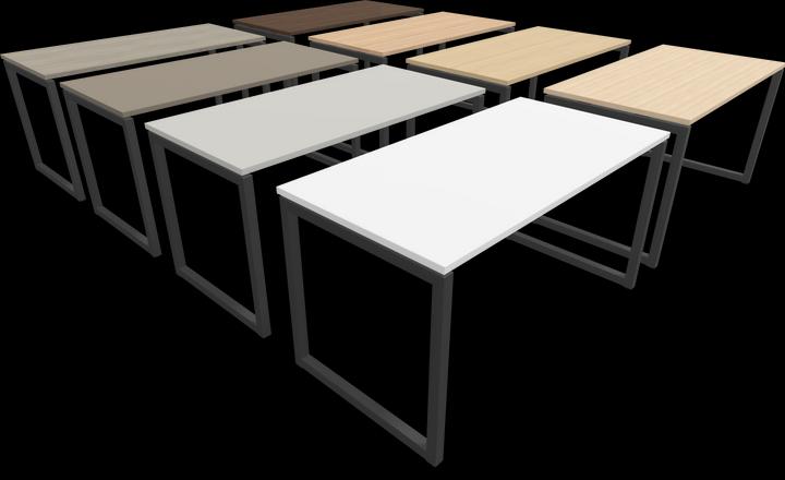 Actual product image Narbutas Nova O desk (1400 x 700 x 740 mm)
