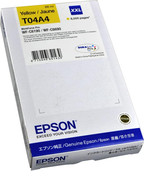 Produktbild Epson Tintenpatrone XXL (Y)
