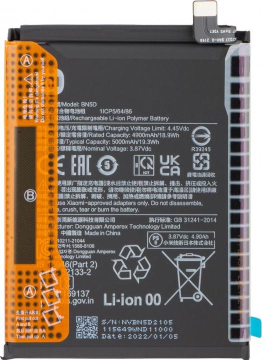 Produktbild Xiaomi Akku BN5D für Redmi Note 11S / Note 11