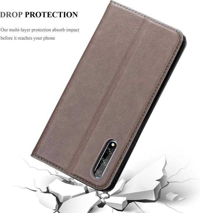 Immagine prodotto Cadorabo Copertina magnetica invisibile del libro (Huawei P Smart S)