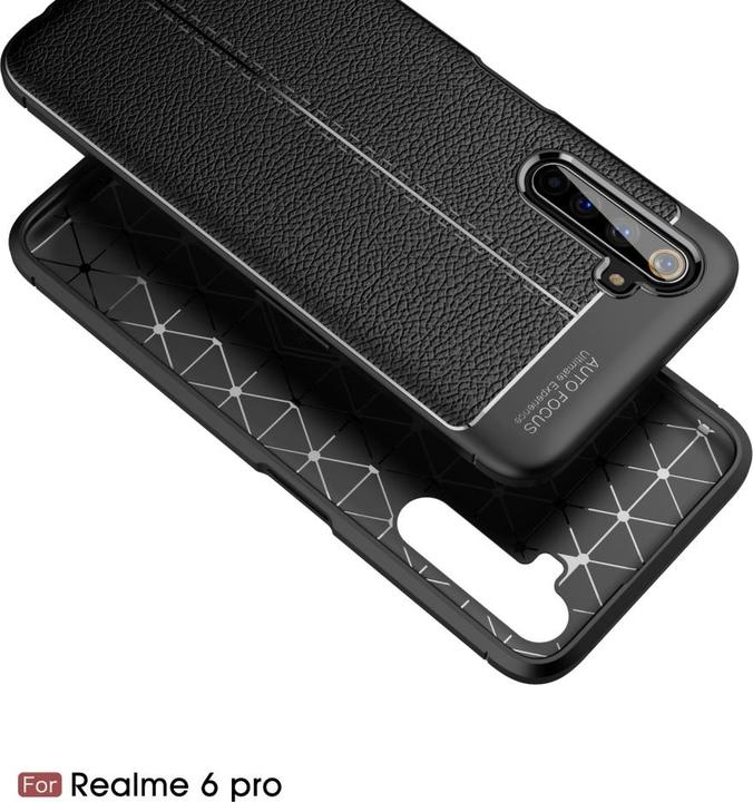 Produktbild Screenguard Realme 6 Pro Hülle Leather Design TPU Cover (Realme 6 Pro)