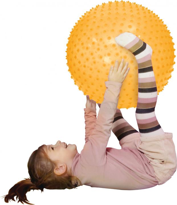 Image du produit LUDI Motor Development Ball Gymnastics and Yoga Ball for Children - Massage Texture with soft pins -