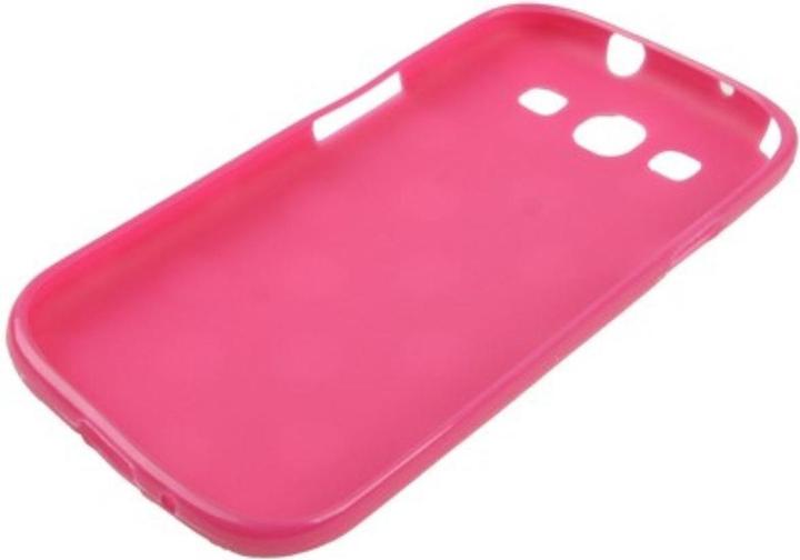 Produktbild König Design Schutzhülle TPU Case für Handy Samsung I9300 Galaxy S3 Rosa / Weiss (Samsung Galaxy S3, Samsung Galaxy S3 Neo)