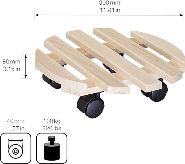 Image du produit Pflanzenroller Buche PALETTI 0318