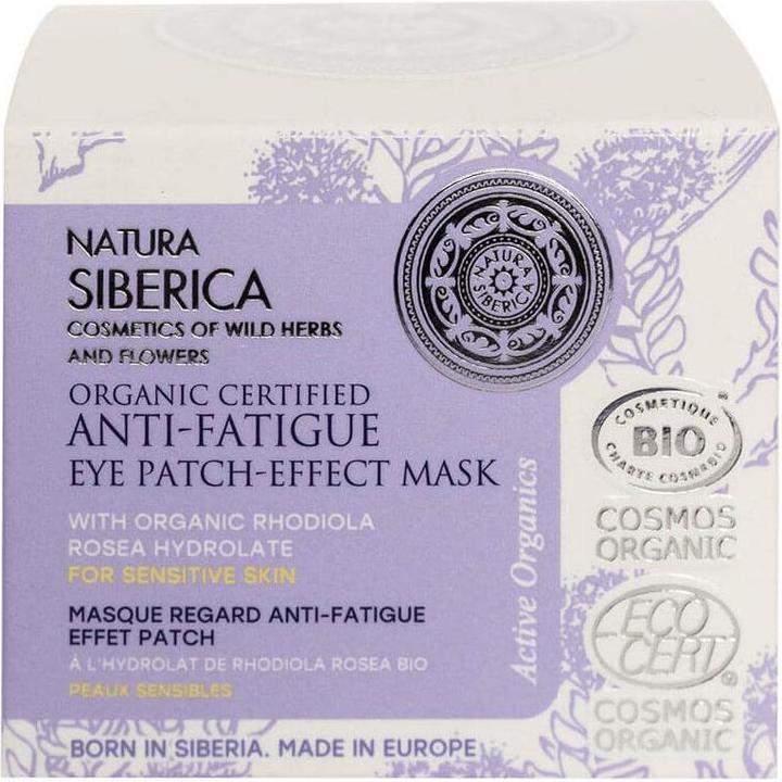 Image du produit Natura Siberica Masque patch anti-fatigue certifié bio pour peaux sensibles, 50 ml (50 ml)