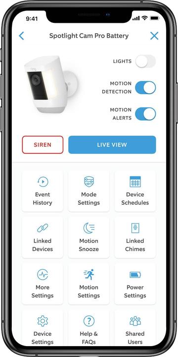 Actual product image Ring Spotlight Cam Pro (1920 x 1080 Pixels)