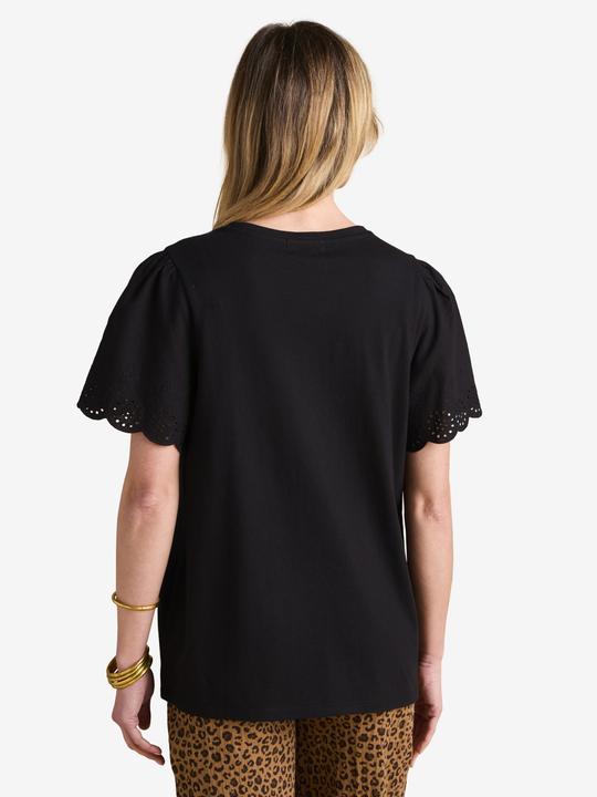 Actual product image Envie de Fraise Bio-Kollektion: Umstands-Shirt mit Lochmuster am Ärmel (36, 38)