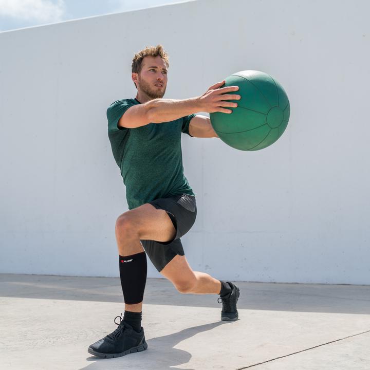 Produktbild Luxtri Wadenbandage S Neopren Kompressionsstrumpf Muskelzerrung Sportbandage (S)