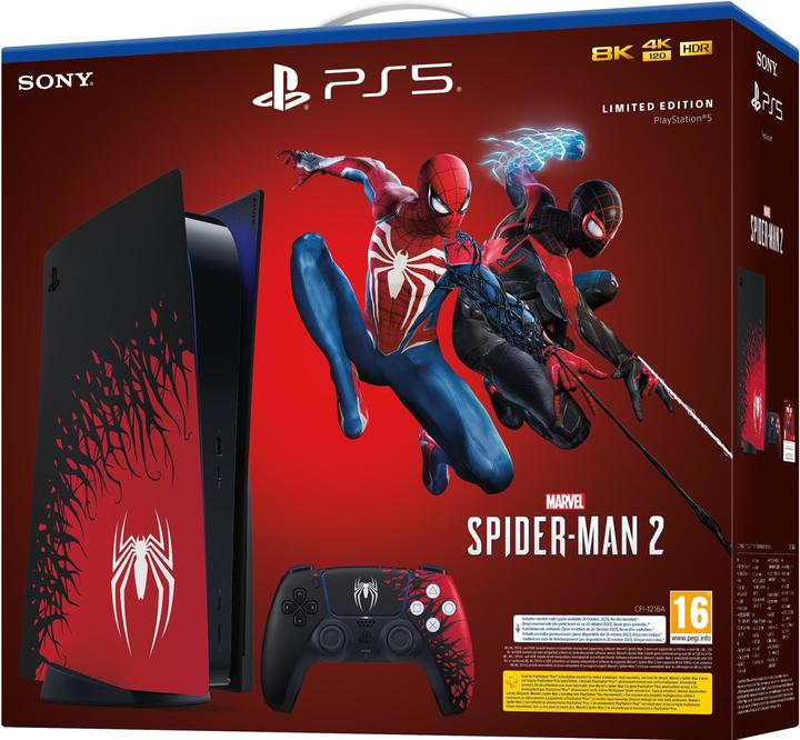 Immagine prodotto Sony Console PlayStation 5 - Pacchetto Marvel's Spider-Man 2 in edizione limitata