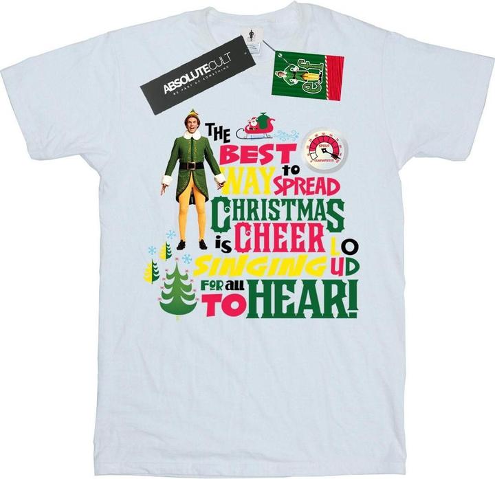 Elf Christmas Cheer TShirt Mädchen