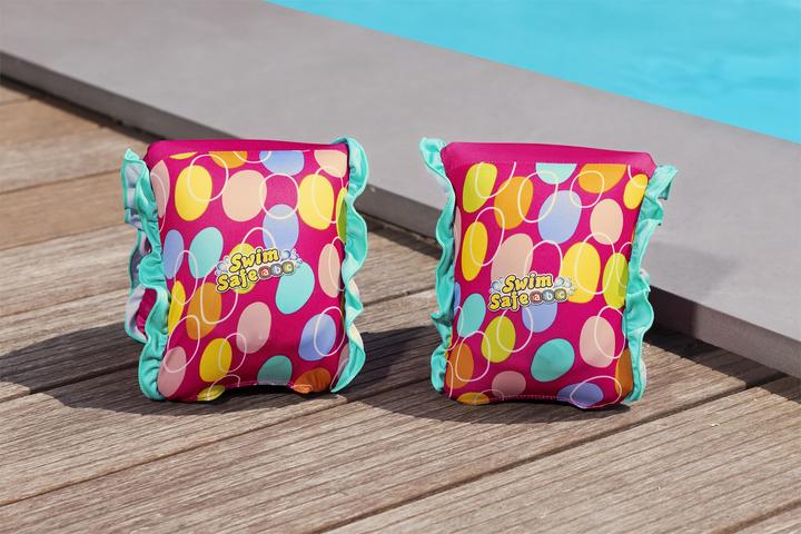 Image du produit Bestway Swim Safe ABC AquaStar Tissu Bracelet gonflable Floaties S/M, Swim armbands, Boy/Girl, Fabr