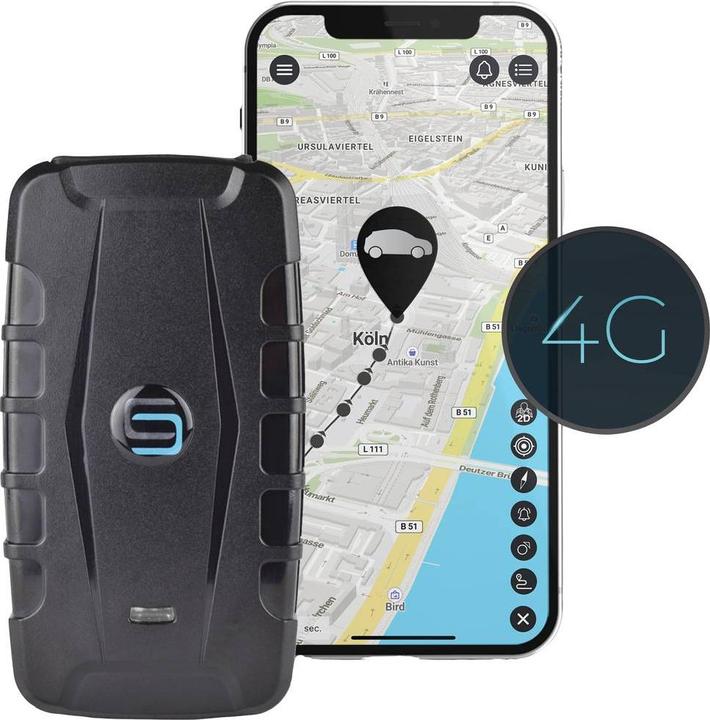 Actual product image Salind Gps SALIND 20 4G GPS Tracker Vehicle Tracker Black