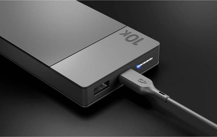 Actual product image GP Batteries PowerBank MP10B 10000mAh USB-C USB-A (10000 mAh, 22.50 W, 37 Wh)