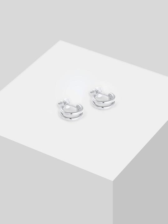 Actual product image Elli Creolen Minimal (925 Silver)