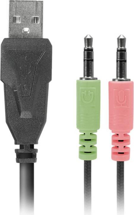 Produktbild Speedlink LUNERA Kabelgebunden, USB Gaming-Tastatur, Maus-Set Beleuchtet, Multimediatasten Deutsch, QWERTZ, Wi (DE, Kabelgebunden)