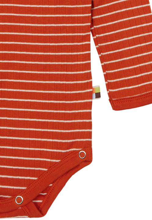 Actual product image loud + proud Wrap-around bodysuit Derby Rib (74, 80)