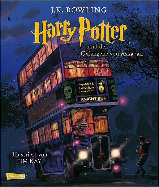 Produktbild Harry Potter und der Gefangene von Askaban (vierfarbig illustrierte Schmuckausgabe) (Harry Potter 3) (Deutsch, J.K. Rowling, 2017)